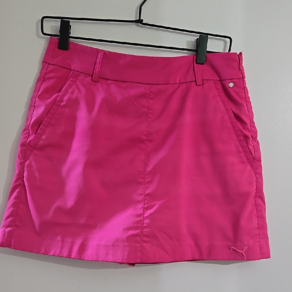 Puma Pink Mini Skort for Casual Wear